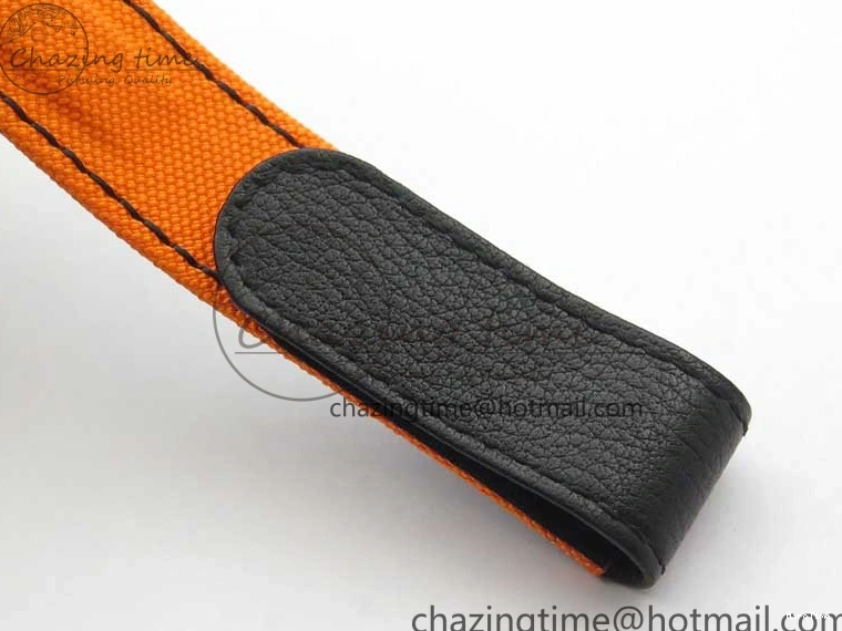 MiroTime 0321 Daytona DIW Carbon Noob 1:1 Best Edition Black Orange Dial on Orange Nylon Strap SA TopPick 2586